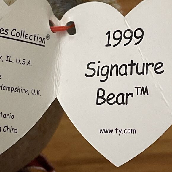 TY Lot of 5 1996-2004 Retired Bear Beanie Babies Princess Dear Curly - Picture 7 of 15